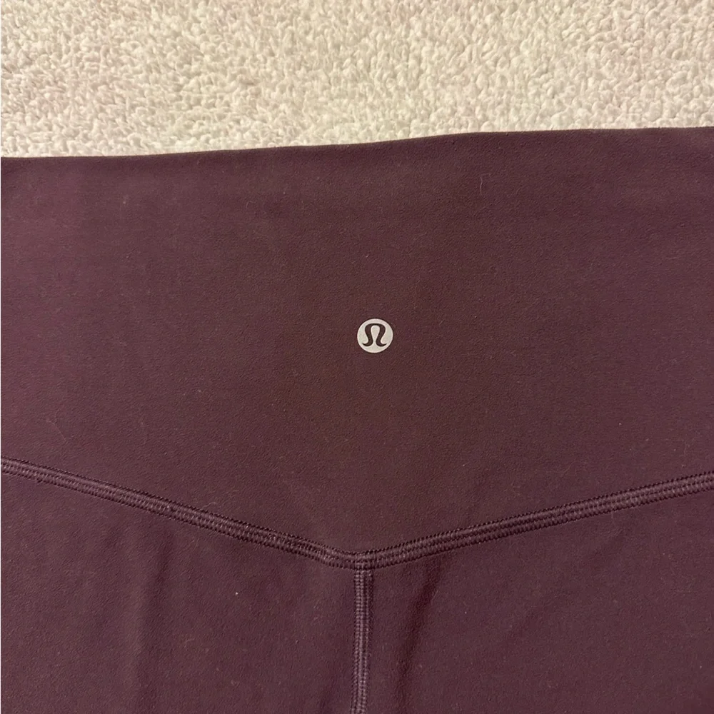 Lululemon Align Crop Leggings Deep Phantom Purple